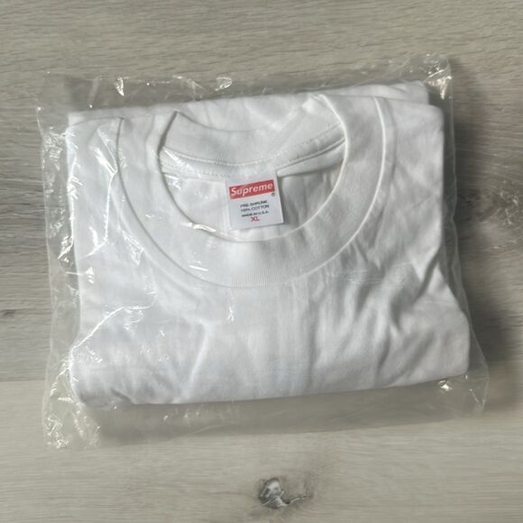 Supreme Box Logo long-sleeve T-shirt white XL NWT in packaging - Picture 3 of 5